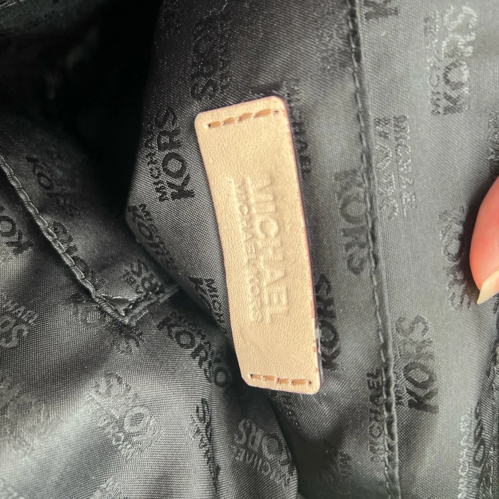Michael Kors, Jet Set, Large Travel Tote Shoulder Bag Saffiano Leather, Black - Picture 12 of 12